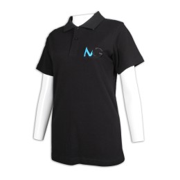 P1158 custom-made black short-sleeved Polo shirt Embroidered logo Polo shirt garment factory P1158 custom-made black short-sleeved Polo shirt Embroidered logo Polo shirt garment factory